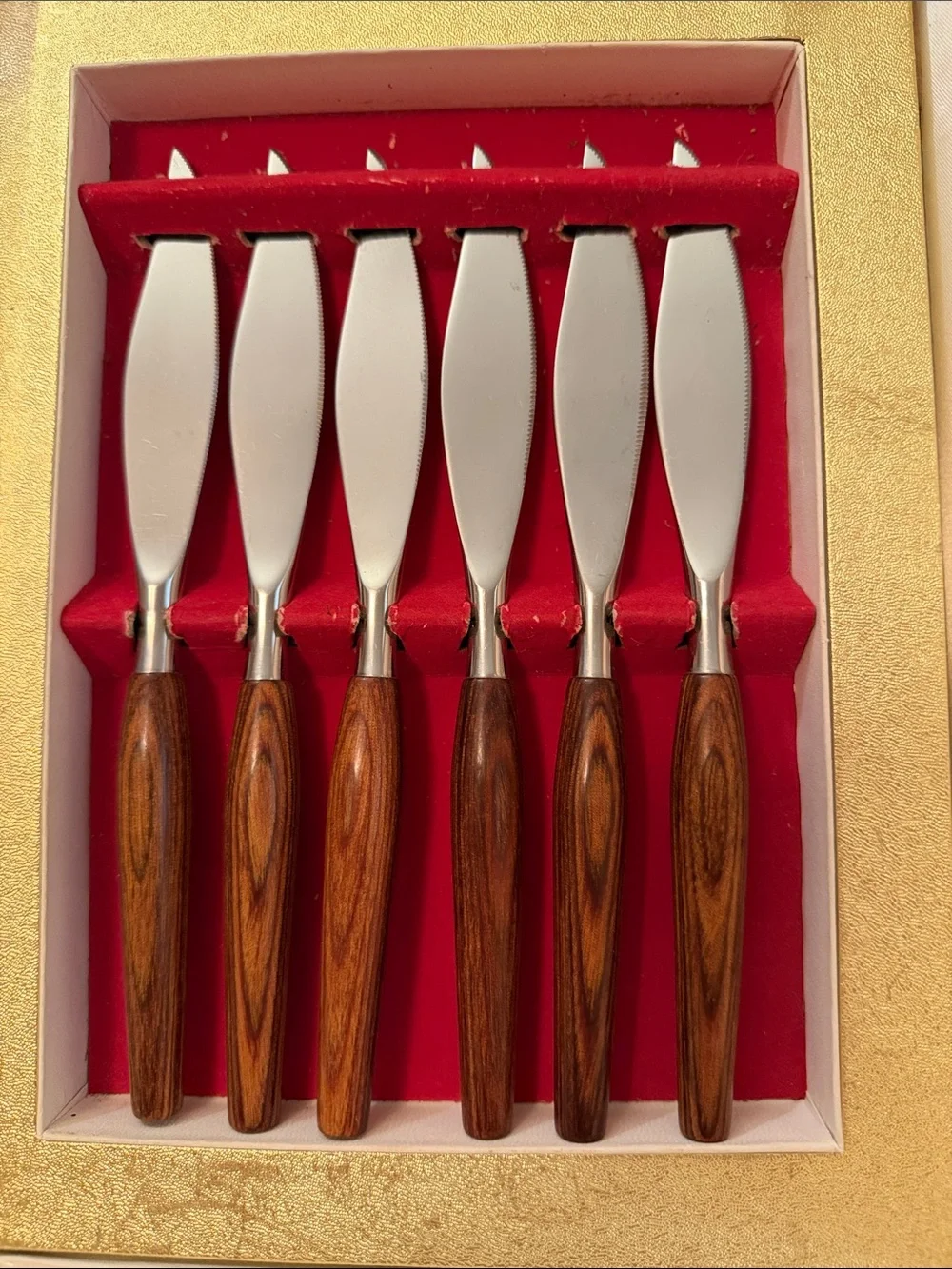 Mode Danish MCM 1960’s Steak Knife Set